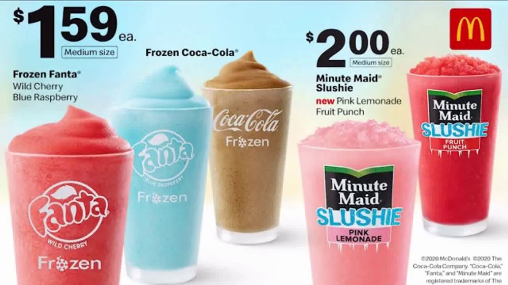 McDonald's TV Commercial, 'Frozen Soda or Slushie' iSpot.tv