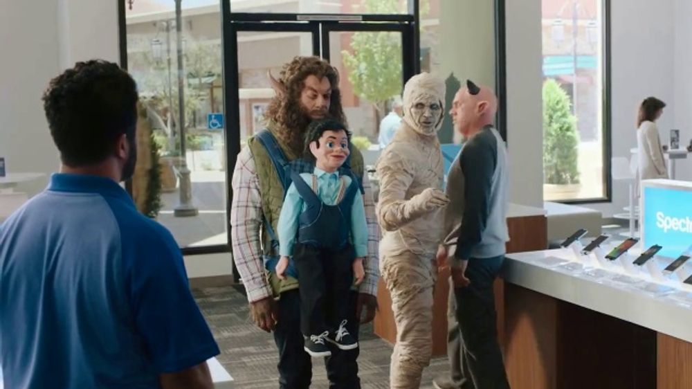 Spectrum Mobile TV Commercial, 'Monsters Walk' iSpot.tv