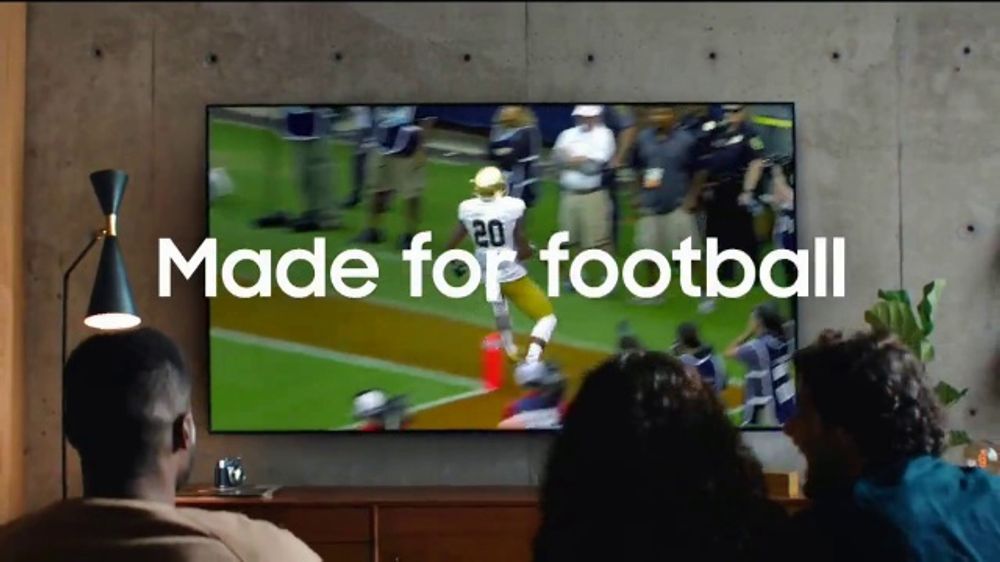 Samsung QLED TV TV Commercial, 'Made for Football' iSpot.tv