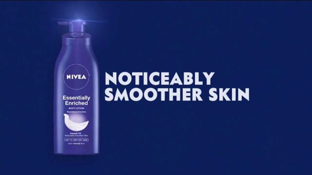 Nivea Essentially Enriched Body Lotion TV Commercial, 'Moisturize for 24 Hours' iSpot.tv