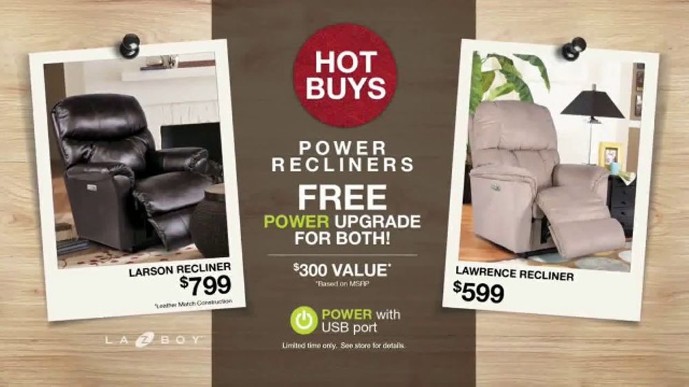 LaZBoy Larson Recliner TV Commercials iSpot.tv