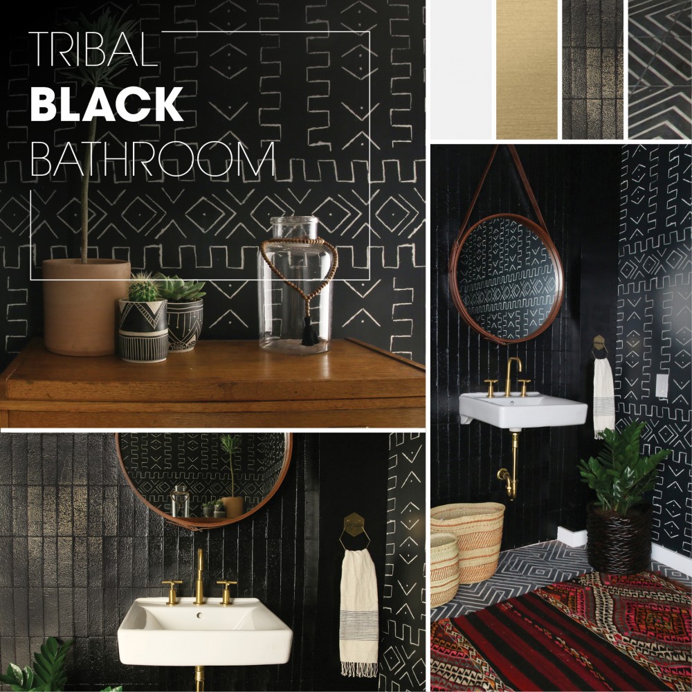 Tribal Black Bathroom Kohler Ideas