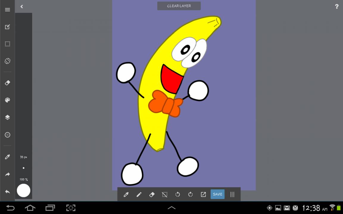 Dancing Banana from shovelware studio brain game by The_Shy_Artist on