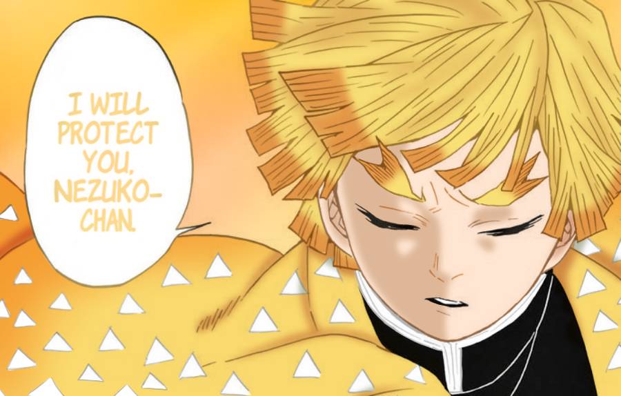 Ntroduire 62+ imagen zenitsu manga panels fr.thptnganamst.edu.vn