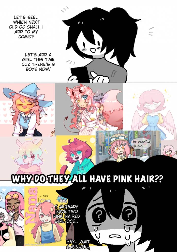 Pink haired girl ocs by Tuner on Sketchers United