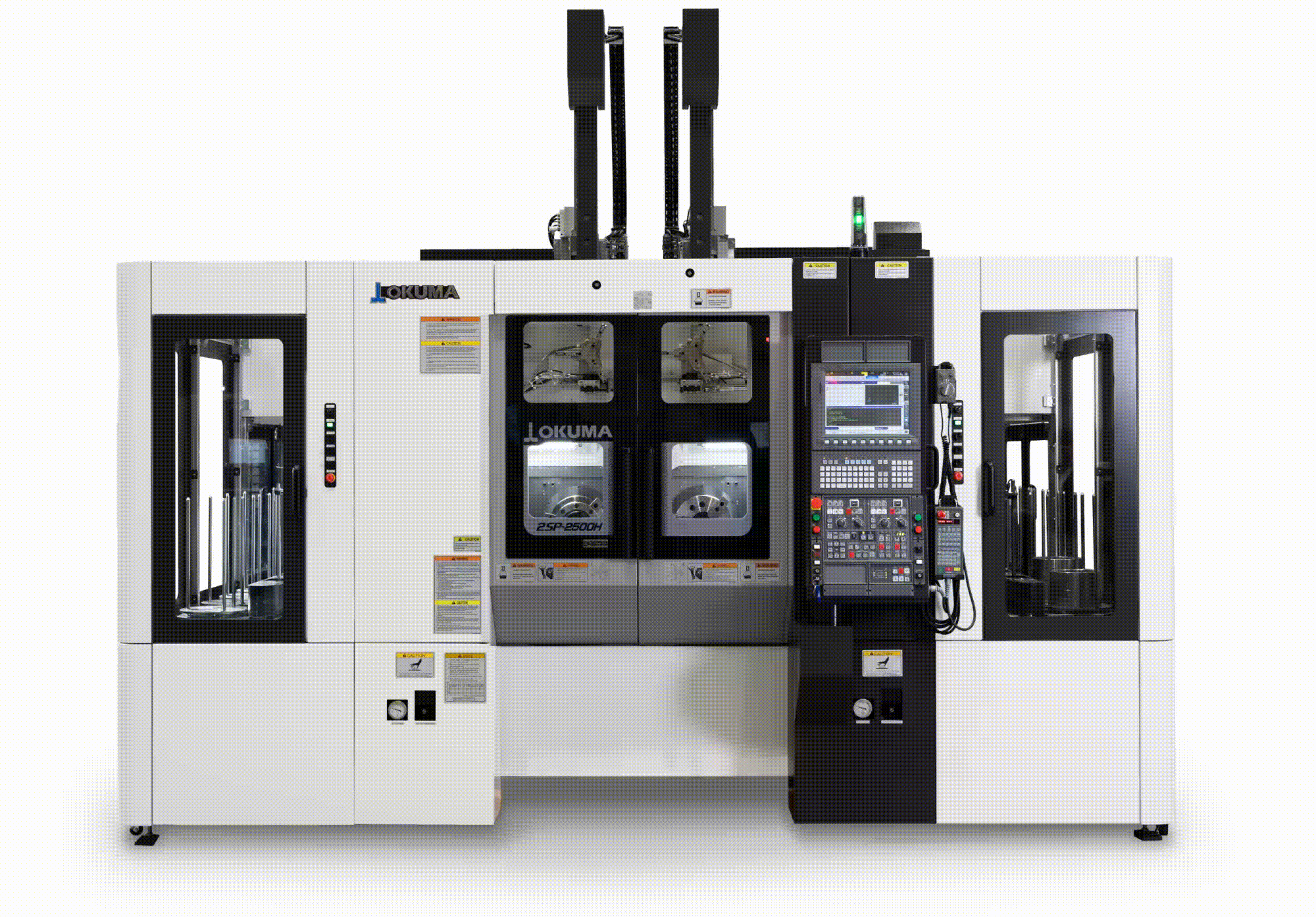 Lights On Manufacturing CNC Automation Okuma