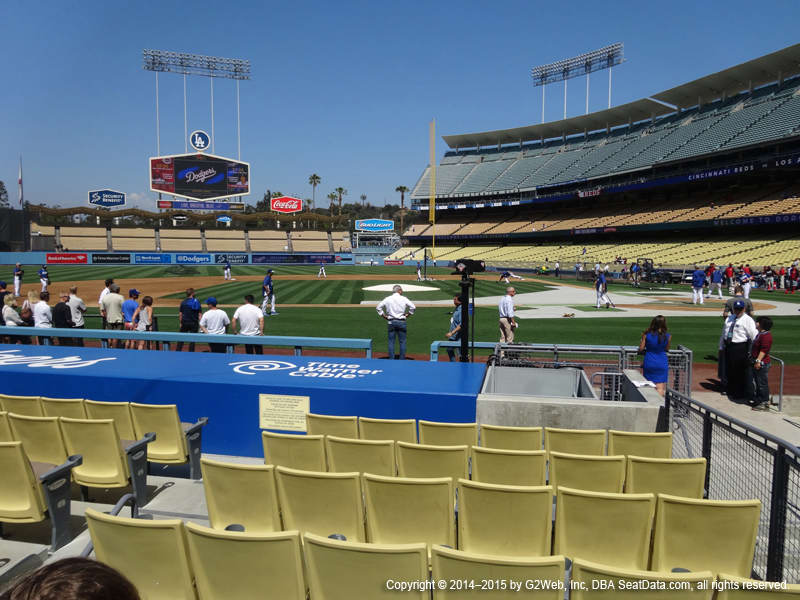 Dodger Stadium Seat Map
