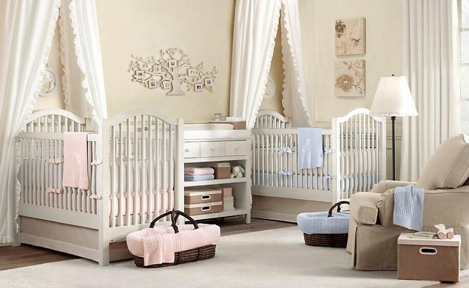 28 Neutral Baby Nursery Ideas, Themes & Designs (Pictures)