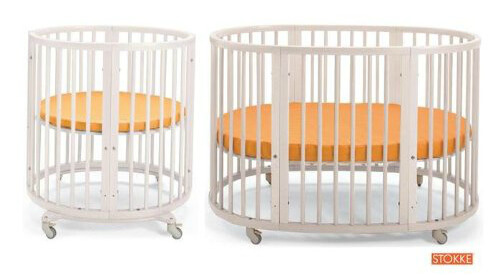 16 Beautiful Oval & Round Baby Cribs (FOR UNIQUE NURSERY DECOR)