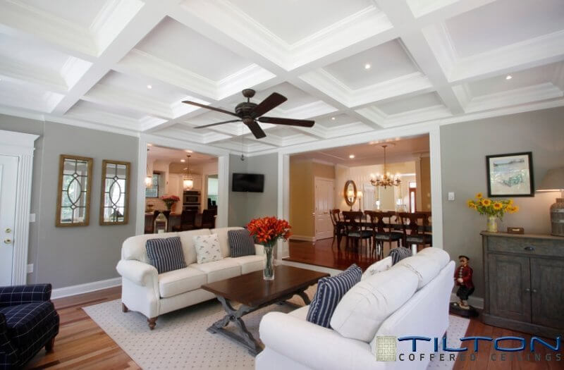 13 Rooms With Custom Coffered Ceilings by CEILTRIM Inc. and