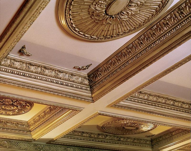 13 Rooms With Custom Coffered Ceilings by CEILTRIM Inc. and 13 Rooms With Custom Coffered Ceilings by CEILTRIM Inc. and