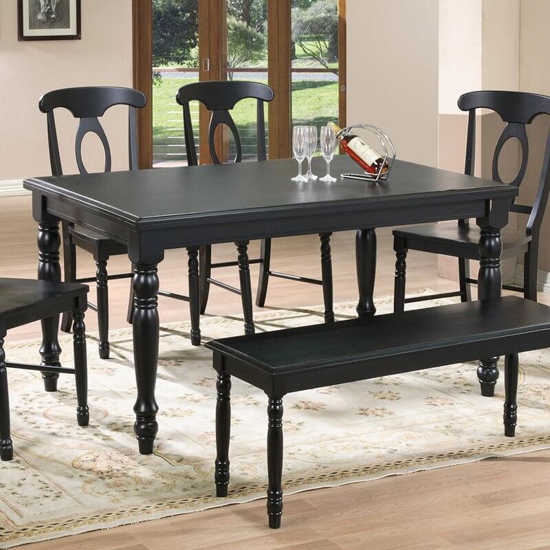 20 Wood Rectangle Dining Tables that Seats 6 Under 500