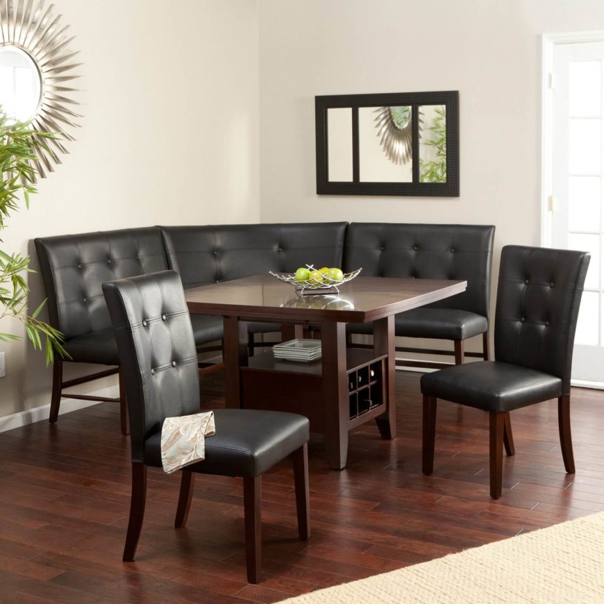 Top 16 Types of Corner Dining Sets (PICTURES)