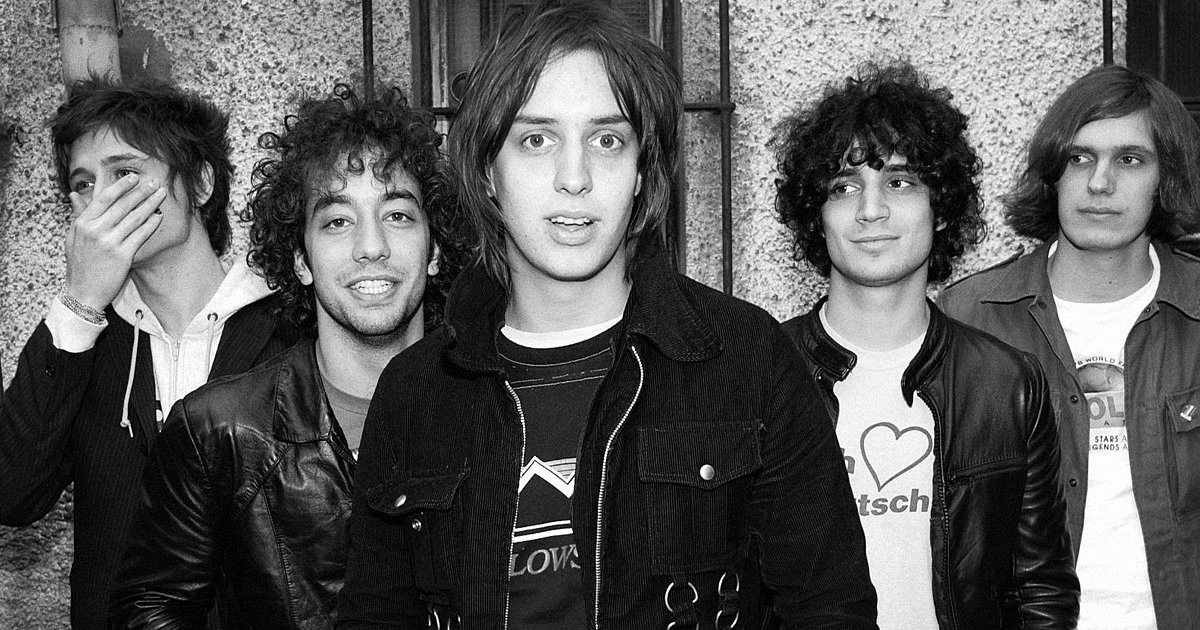 The members of the Strokes are, L-R, Nick Valensi, Fabrizio Moretti.