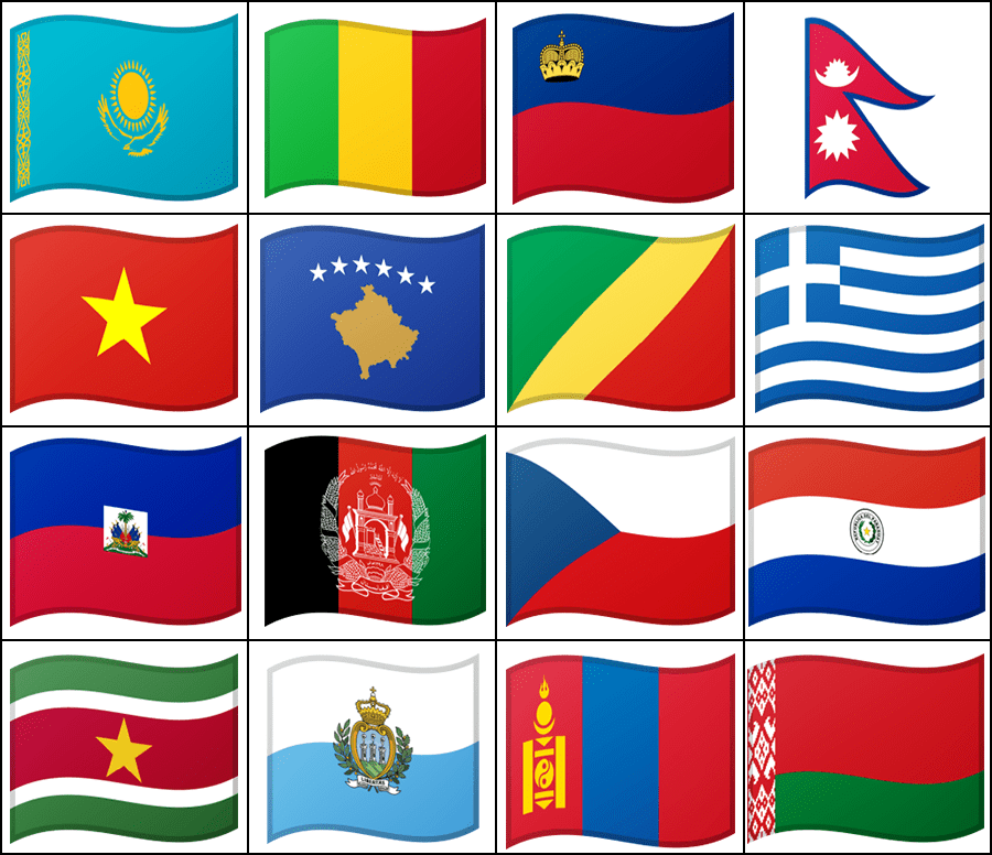 Can you pick the flag given its border countries? [1] Quiz By lookamango