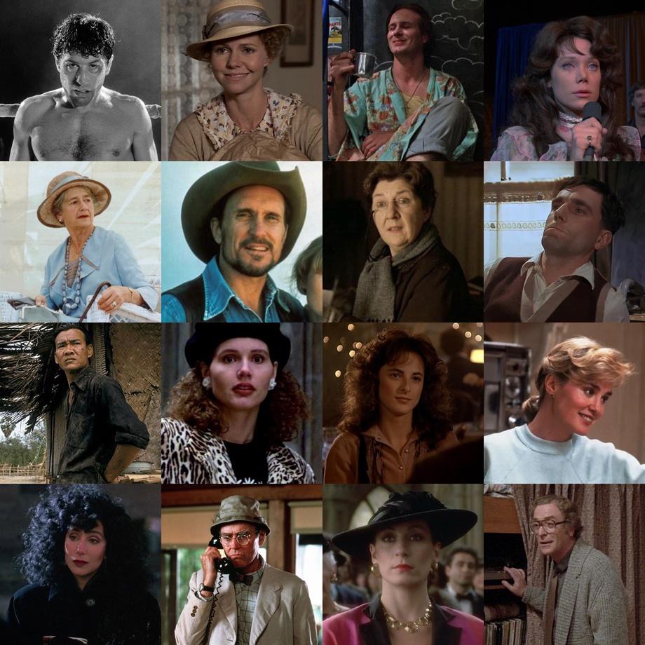 Best Picture Nominees by Winning Actors (1980s) Quiz By ghcgh