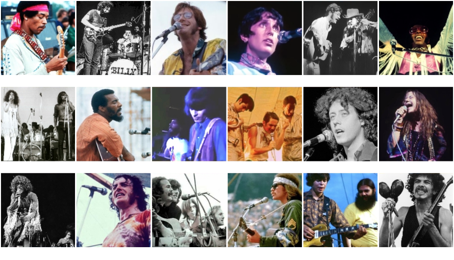 Woodstock Performers Quiz By timschurz