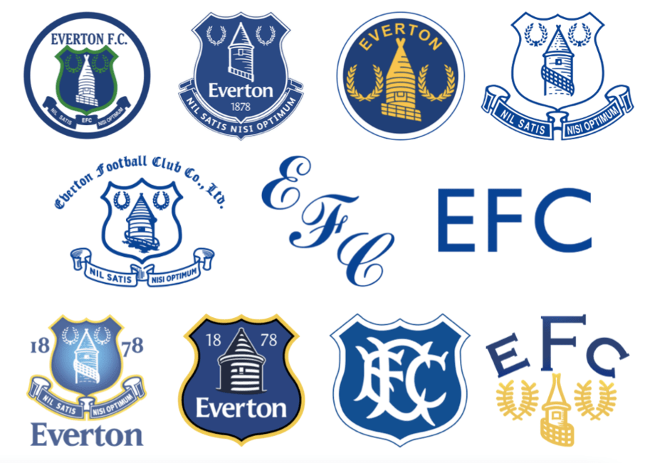 Evolution of Football Crests Everton F.C. Quiz By bucoholico2