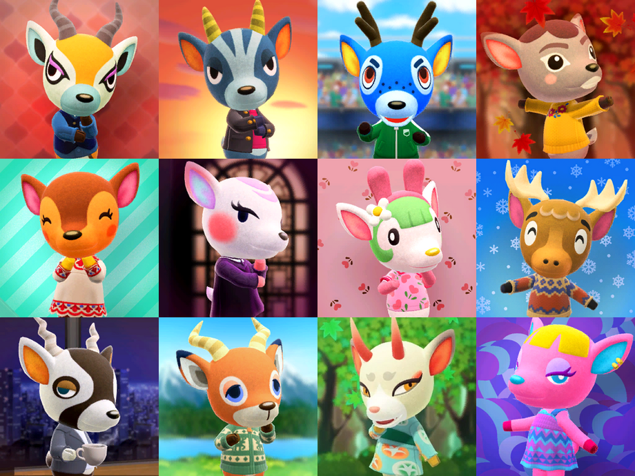Animal Crossing New Horizons Deer Villagers PC Quiz By Exodiafinder687