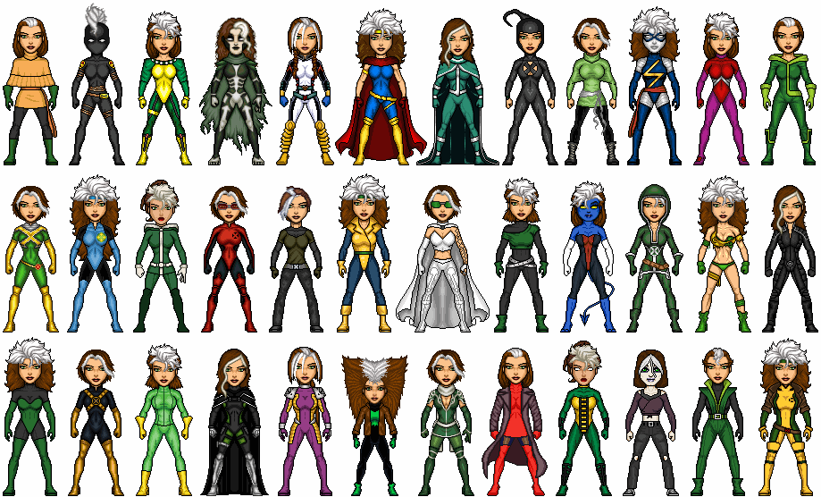 Marvel Costumes Rogue Quiz By MitchellGoosen