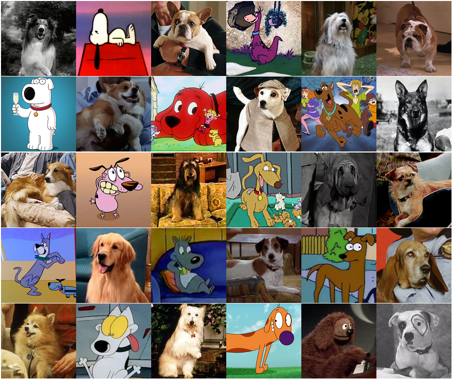 TV Dogs Clip and Picture Match Quiz By sbme