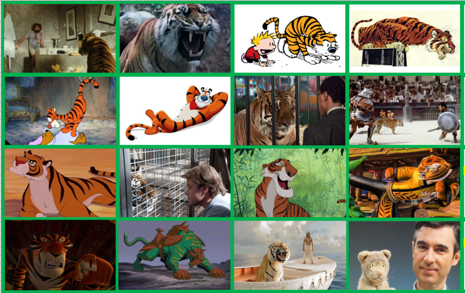 Fictional Tigers Quiz By mucciniale