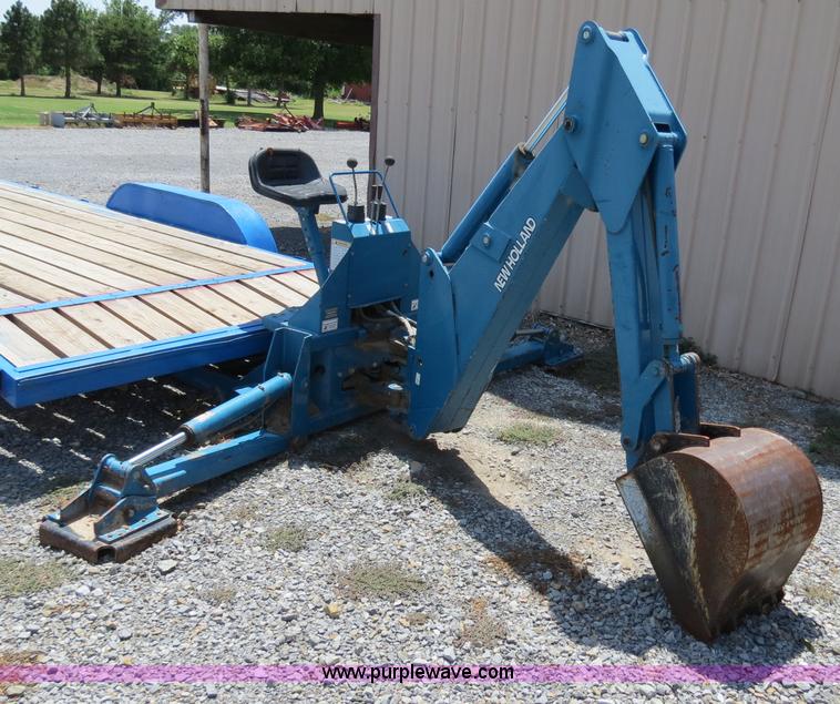 New Holland 759C backhoe attachment in Muskogee, OK Item C9746 sold