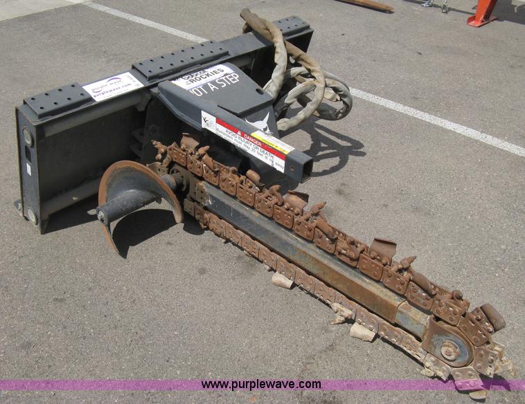 2005 Bobcat LT213 trencher skid steer attachment in Windsor, CO Item