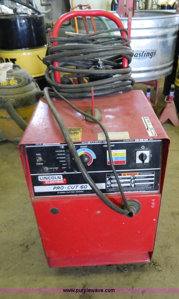 Lincoln ProCut 60 plasma cutter in Hill City, KS Item Y9304 sold