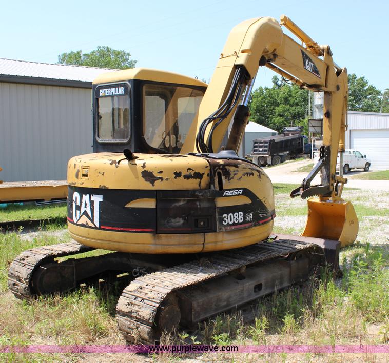 1997 Caterpillar 308B SR excavator in Mound City, KS Item J5969 sold