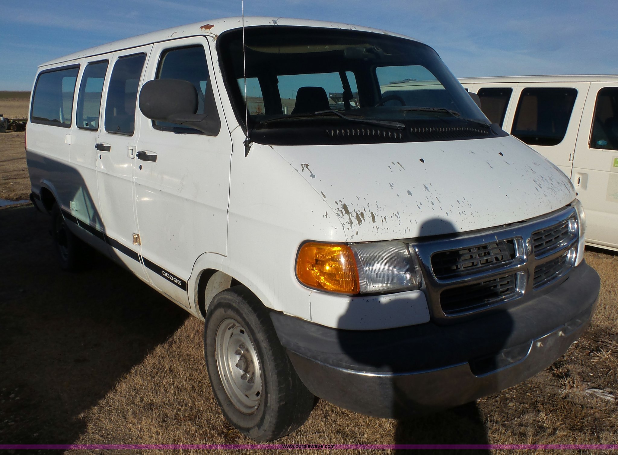 2001 Dodge Ram Wagon B2500 van in Norton, KS Item AO9973 sold