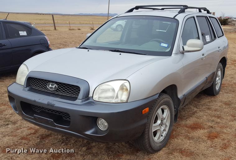 2001 Hyundai Santa Fe SUV in Lawton, OK Item L1734 sold Purple Wave
