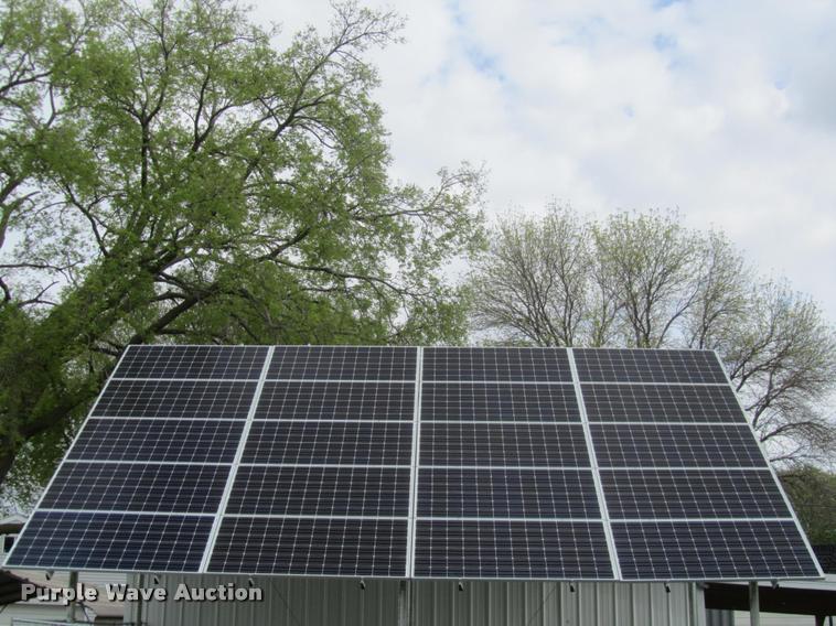 6.7 kW solar PV system in Monroe, NE Item G1026 sold Purple Wave