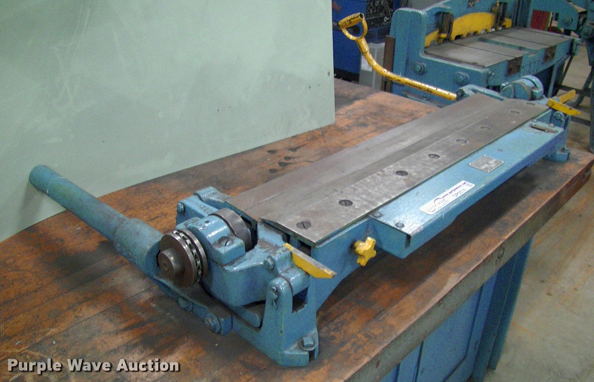 Peck Stow & Wilcox Co. 005D metal brake in Pittsburg, KS Item DP9374