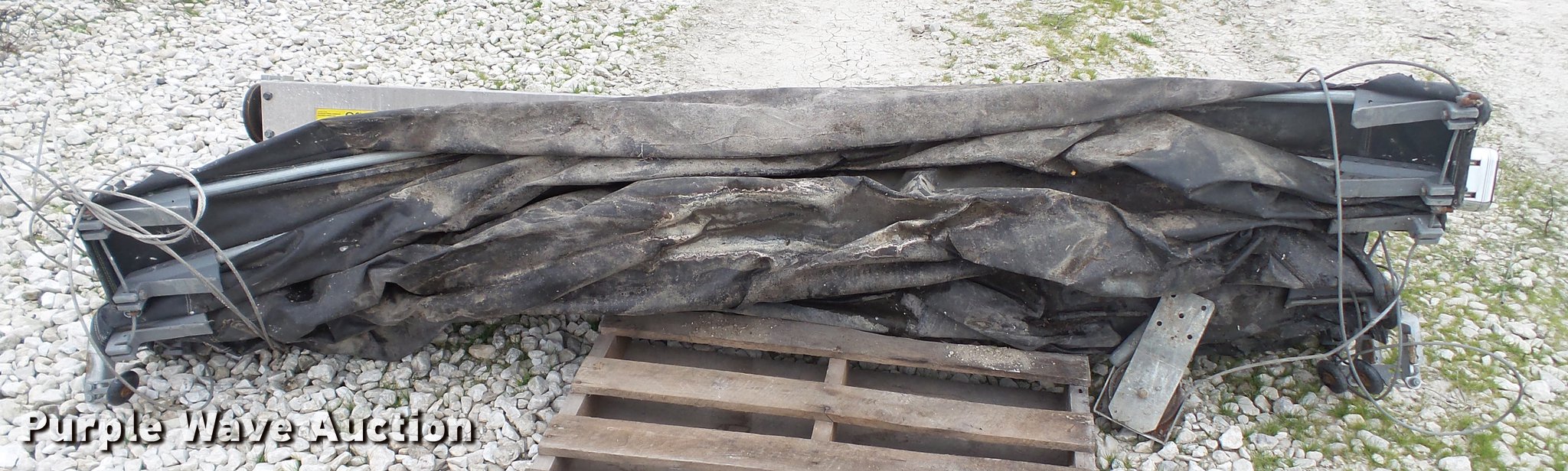 Shurco ShurTrak II mesh trailer tarp in Beardstown, IL Item DC2507