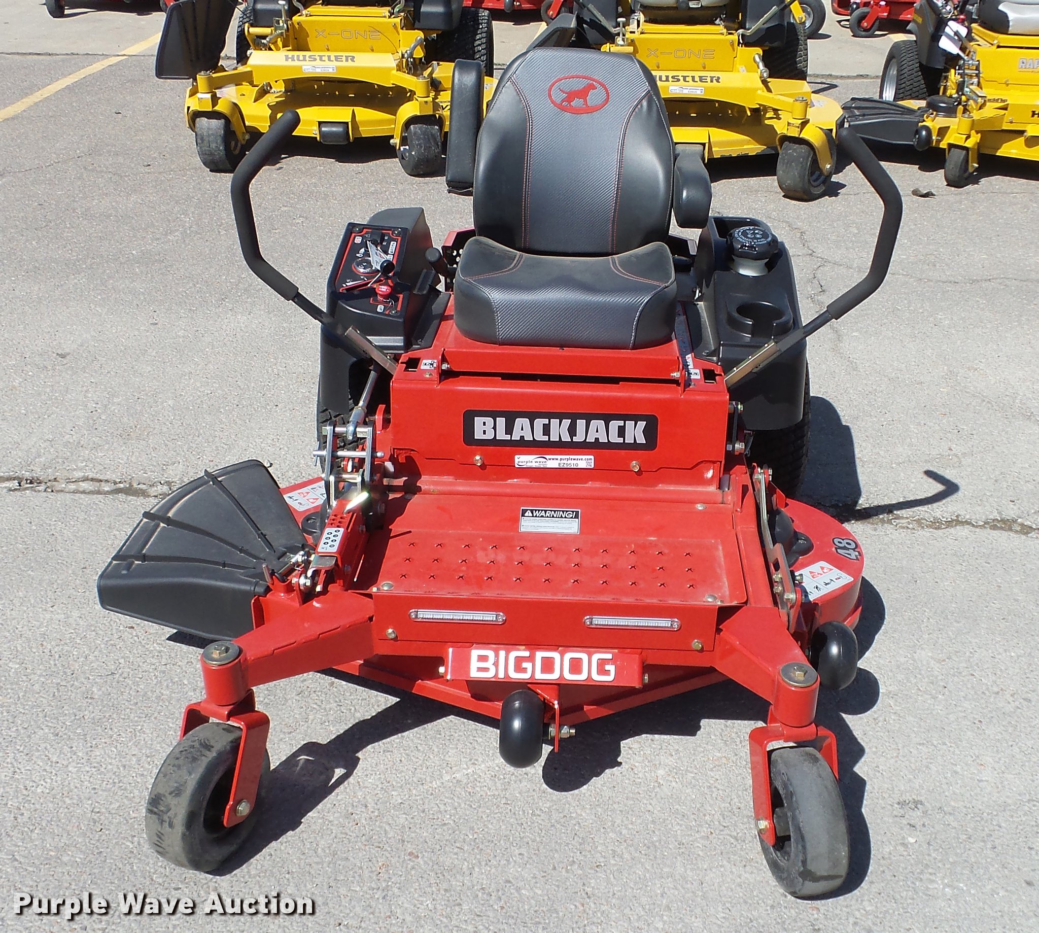 Big Dog Black Jack ZTR lawn mower in Hesston, KS Item EZ9510 sold