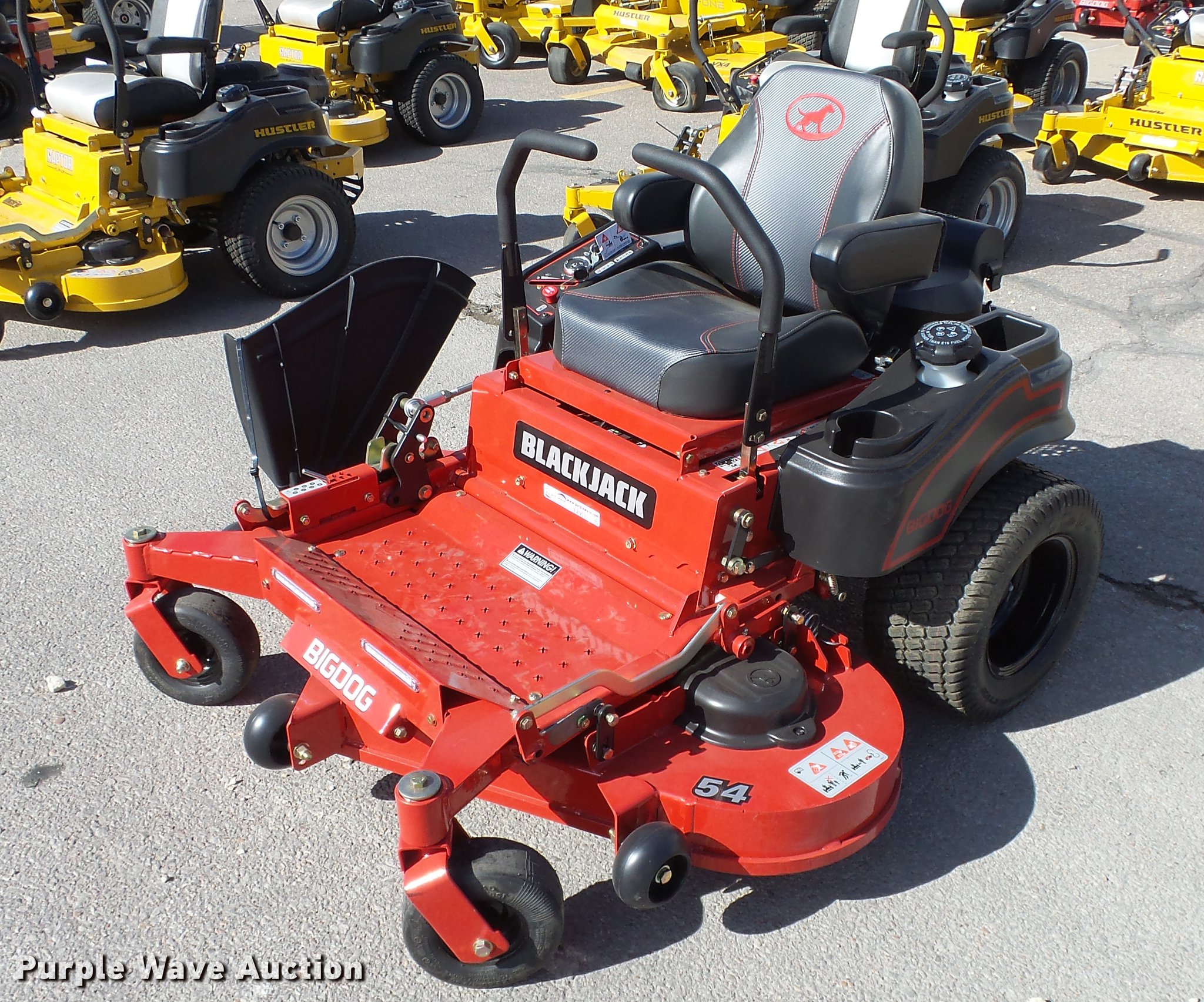 Big Dog Black Jack ZTR lawn mower in Hesston, KS Item EZ9537 sold