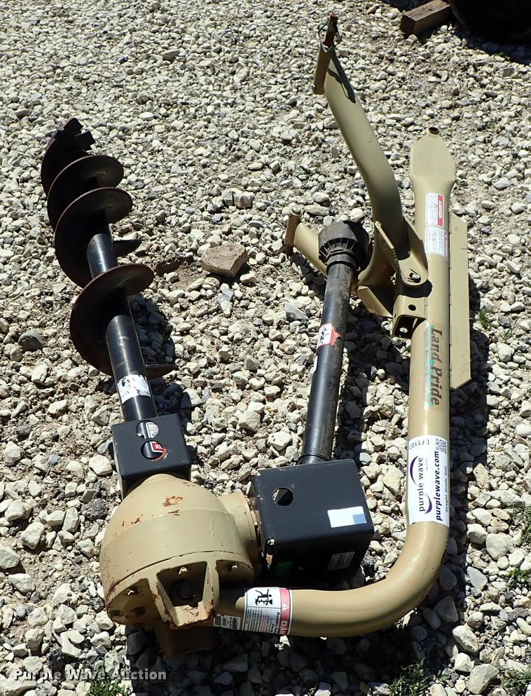 Land Pride post hole digger in Lyons, KS Item DF1107 sold Purple Wave