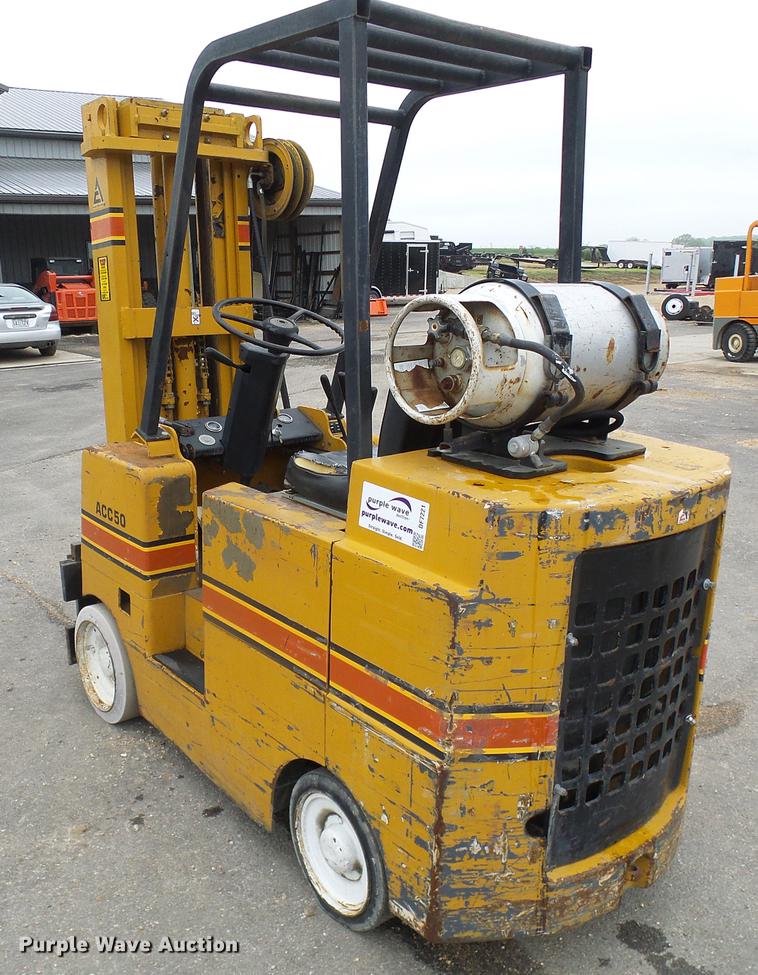 Allis Chalmers ACC50 forklift in Eugene, MO Item DF7221 sold