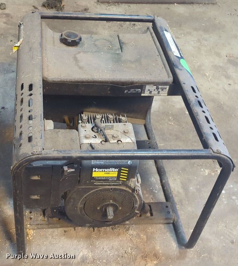 Homelite LR4400 generator in Oklahoma City, OK | Item MY9920 sold