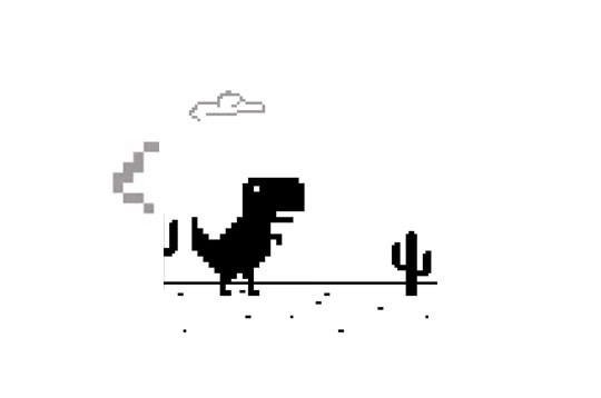 Chrome Dino - Google's Dinosaur Game on Culga Games