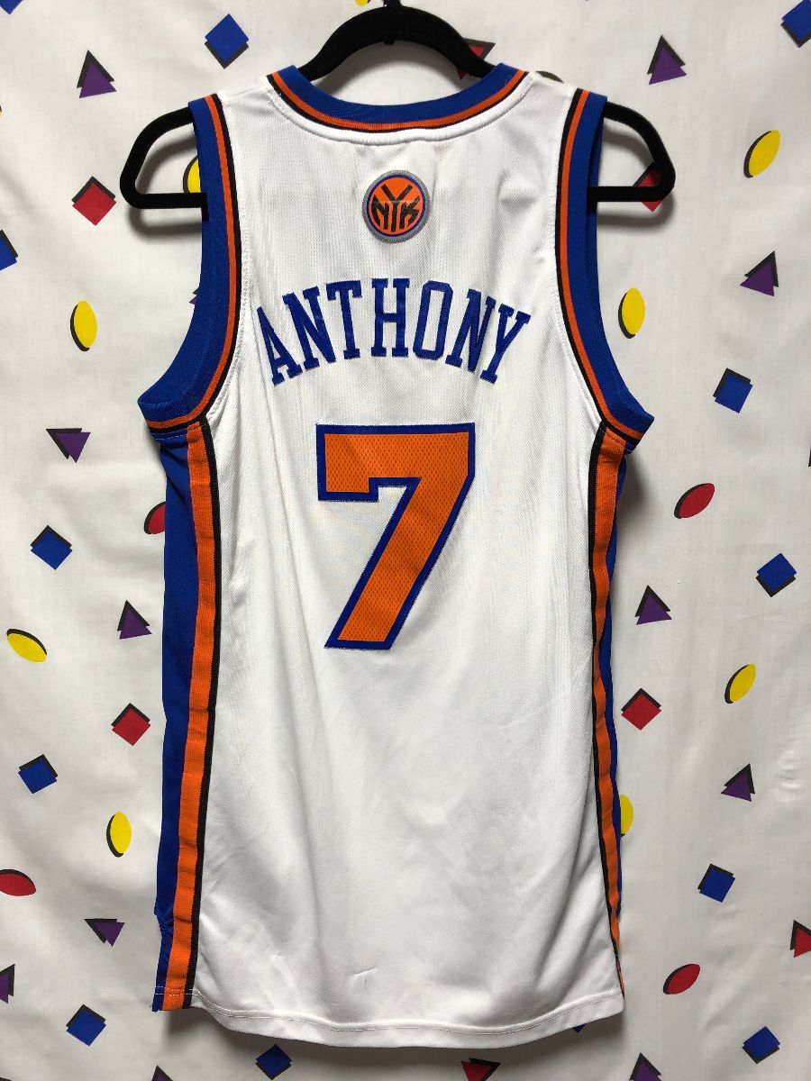 Nba New York Knicks 7 Anthony Basketball Jersey Stitched Letters