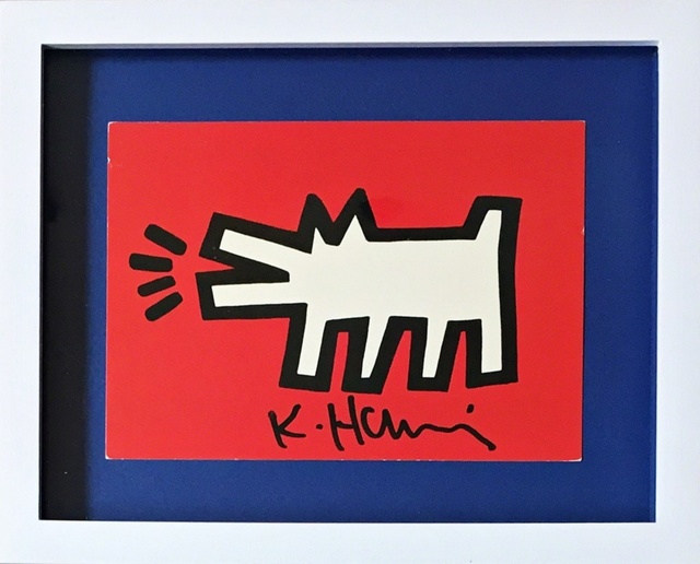 Keith Haring Barking Dog (from the Estate of UACC