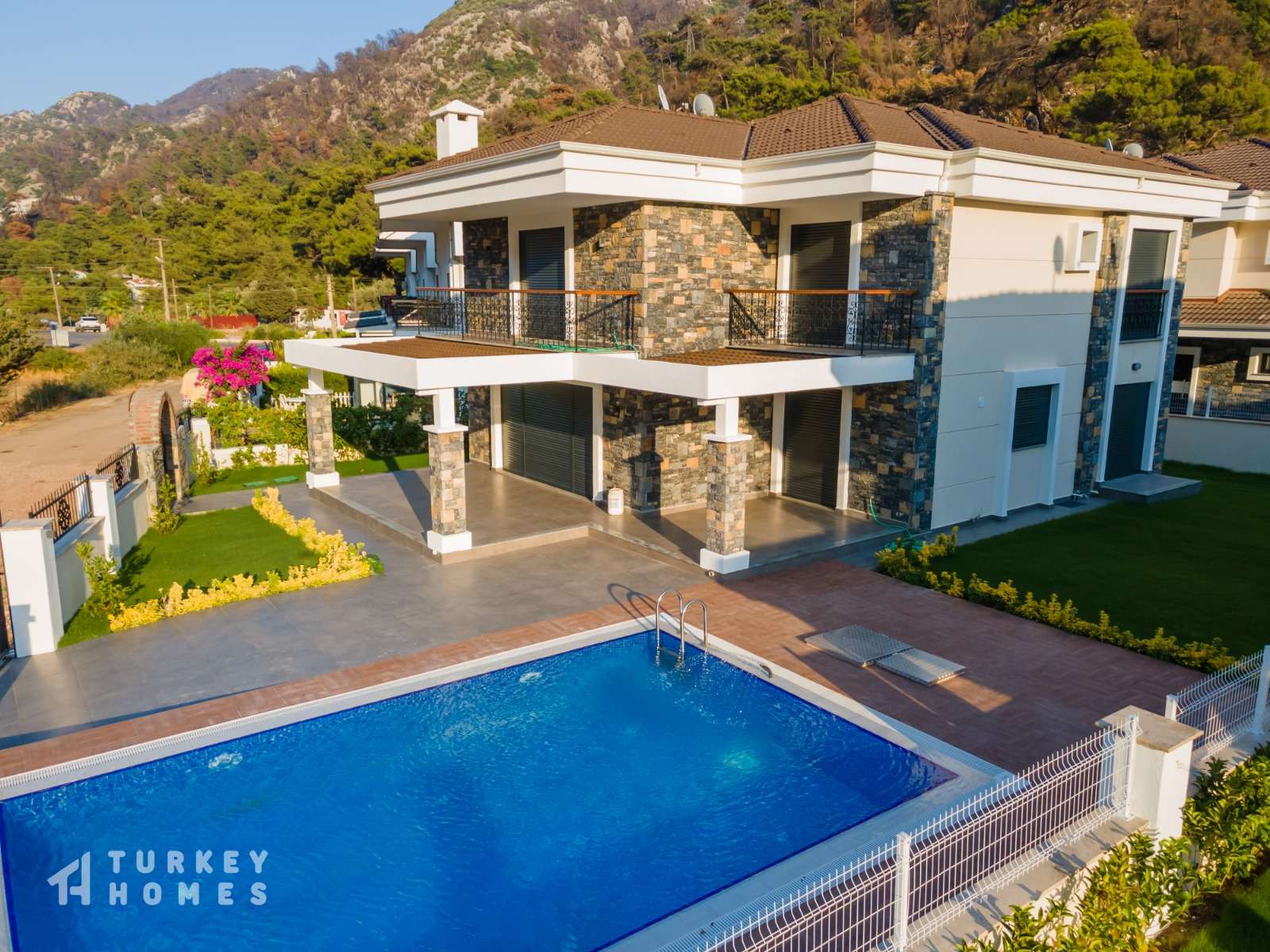 Luxury Stone Villa Icmeler Turkey Homes