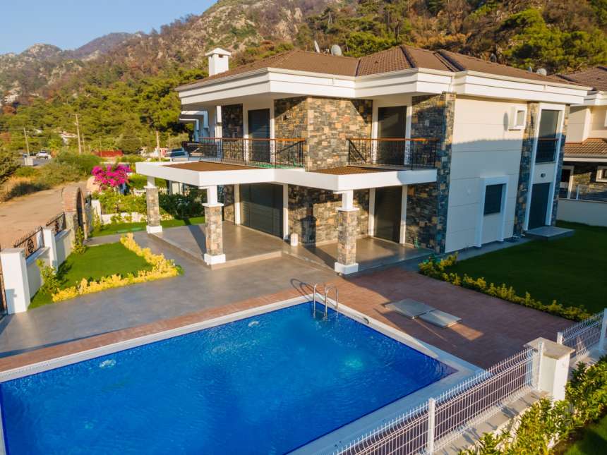 Luxury Stone Villa Icmeler Turkey Homes