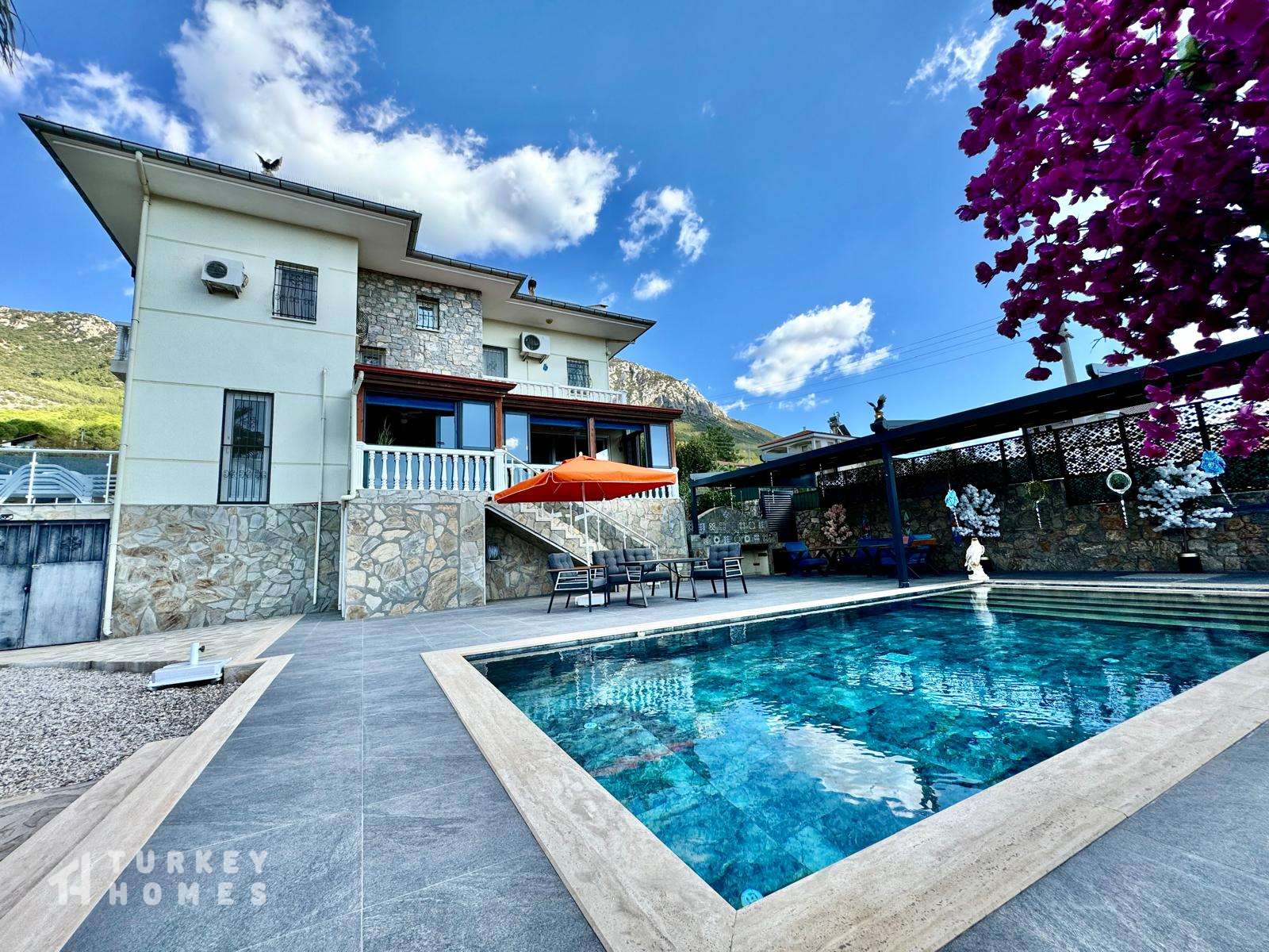 Fethiye Detached Triplex Villa Uzumlu Turkey Homes