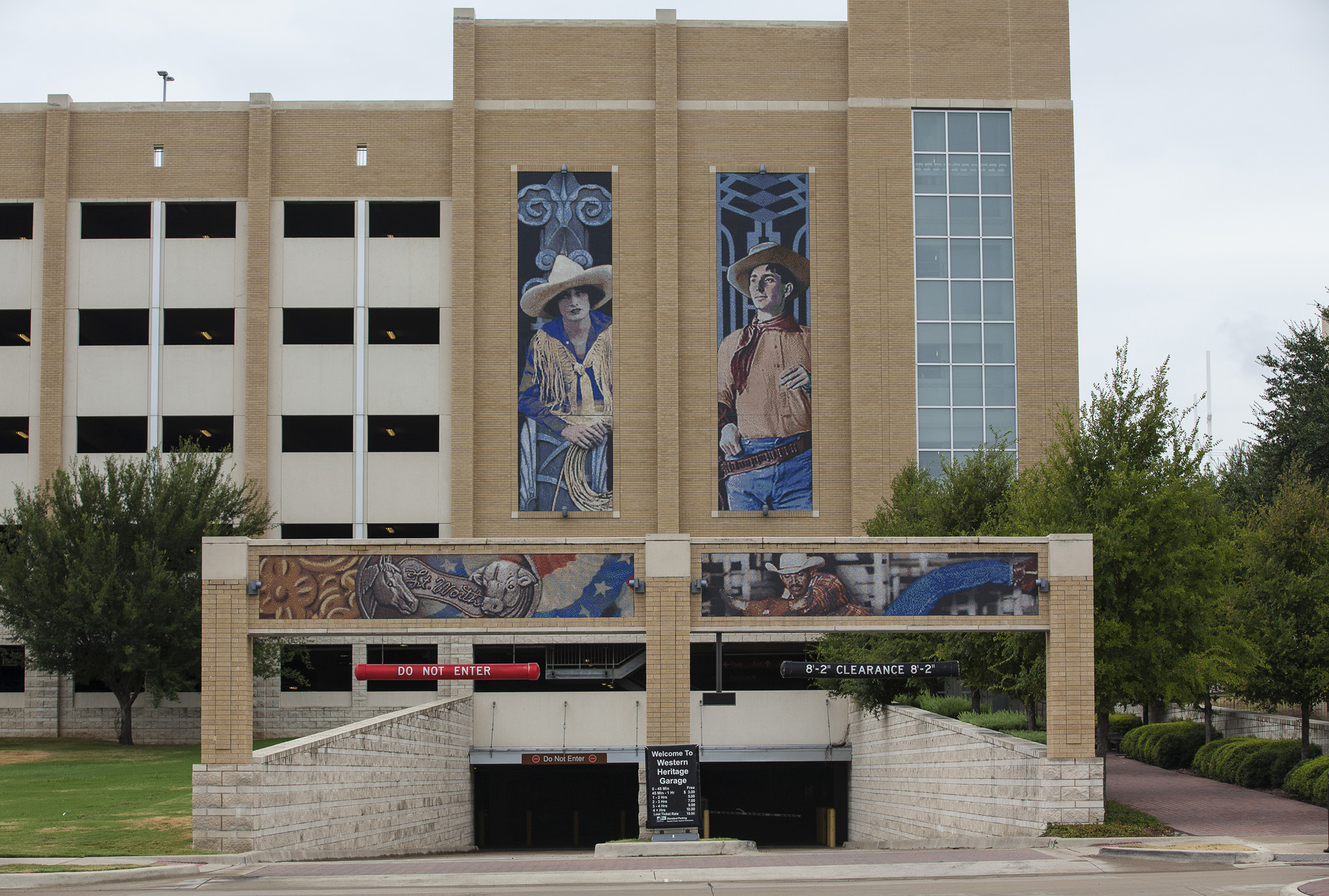 Western Heritage Murals in Fort Worth, TX