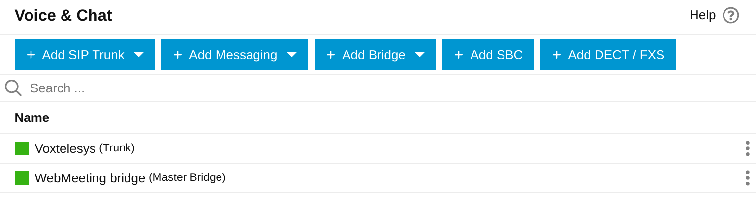 3CX (V20) | SIP Trunk Setup | Voxtelesys