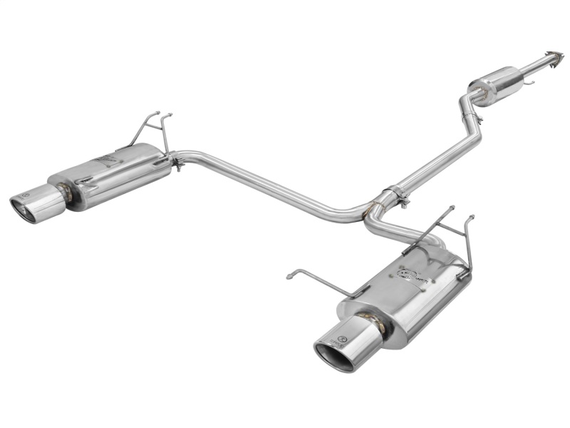 aFe Power Takeda CatBack Exhaust System, 200812 Honda Accord V6 2DR