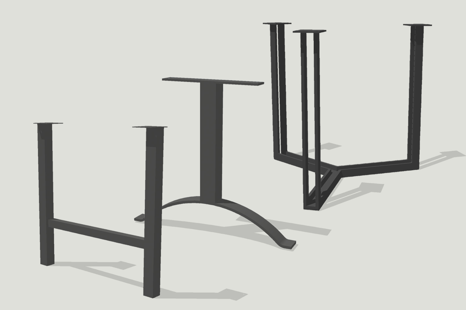 wooden slab tables liveedge metal table bases